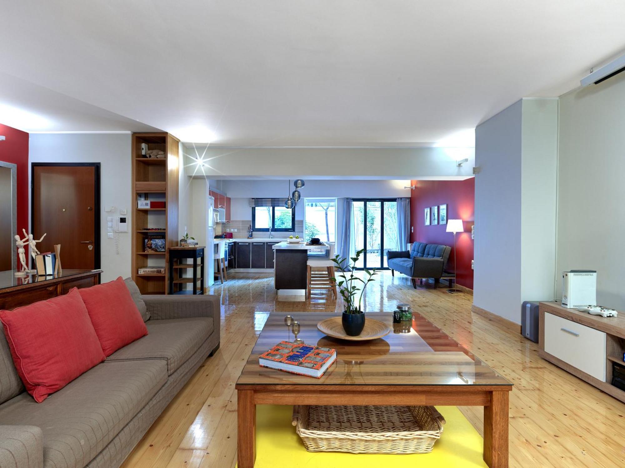 Koukaki Garden Escape Child Friendly Apartment Athens Ngoại thất bức ảnh