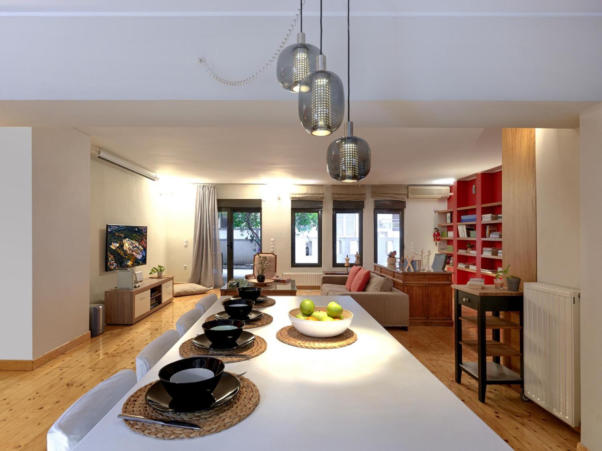 Koukaki Garden Escape Child Friendly Apartment Athens Ngoại thất bức ảnh